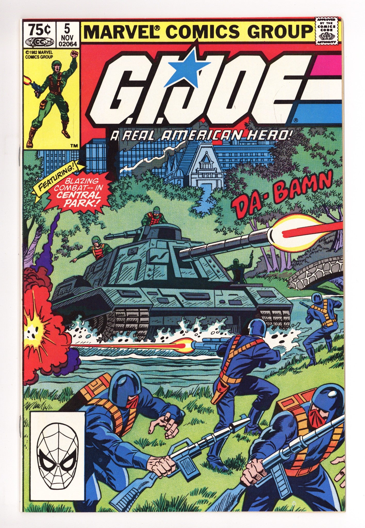 G.I. Joe, A Real American Hero 5 FN/VF (7.0) (1982) 2nd Print 