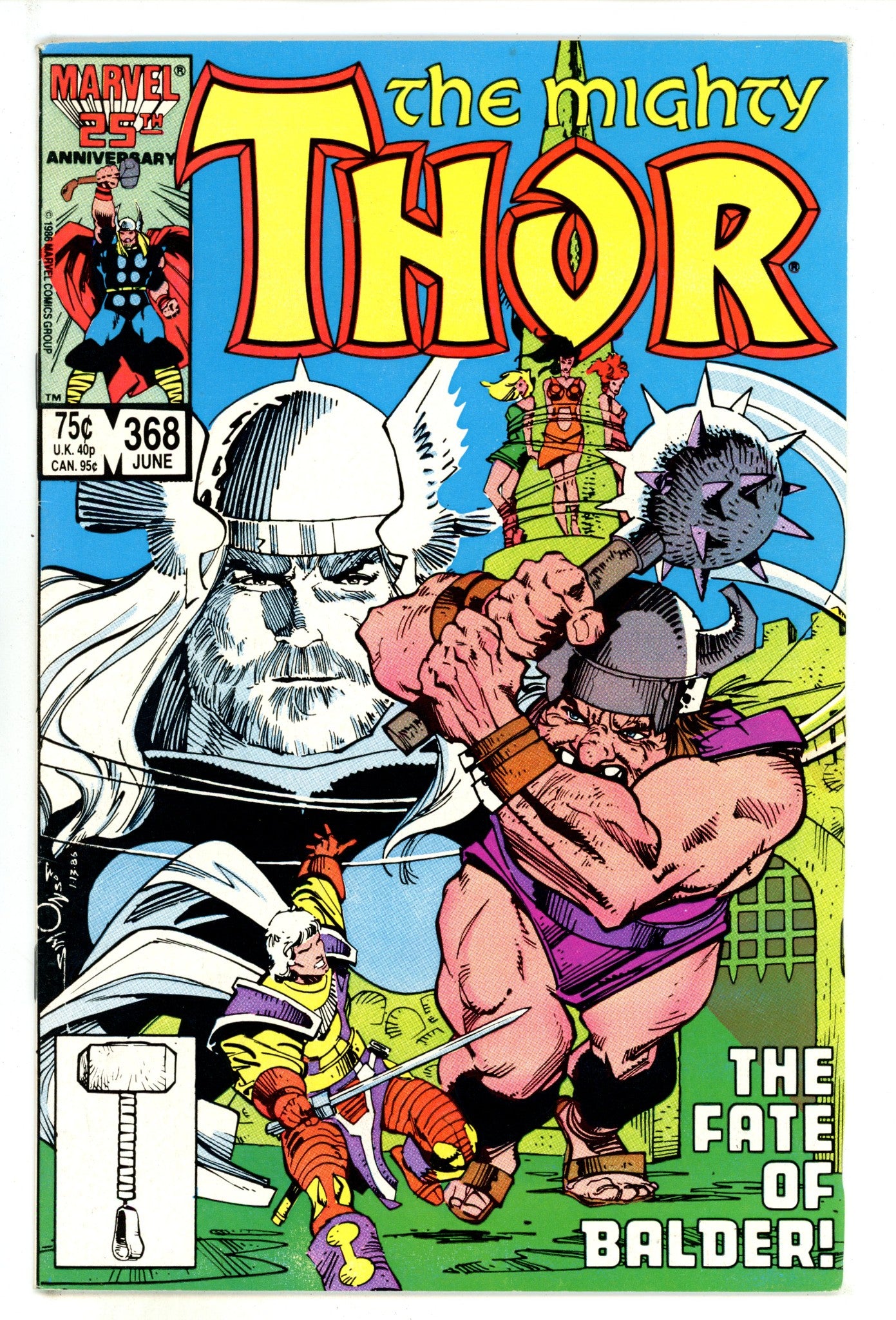 Thor Vol 1 368  Mid Grade   (1986)        