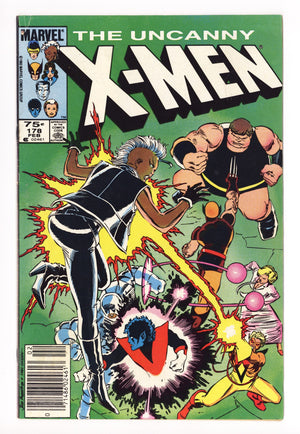 The Uncanny X-Men Vol 1 178 GD/VG (3.0) (1984) Canadian Price Variant 