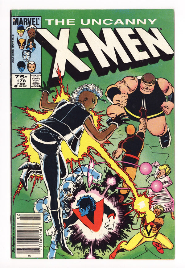 The Uncanny X-Men Vol 1 178 GD/VG (3.0) (1984) Canadian Price Variant