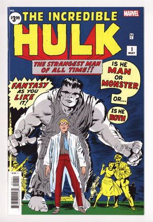 Incredible Hulk No. 1 Facsimile Edition [nn] NM- (9.2) (2022) 