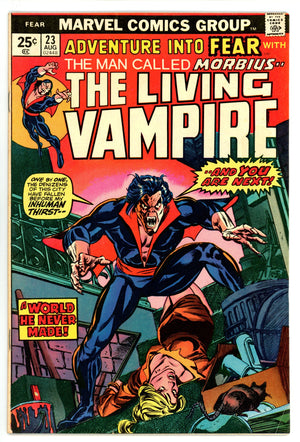 Fear   23  FN/VF (7.0)   (1974)        