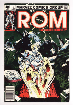 Rom Vol 1 8 Mid Grade (1980) Newsstand