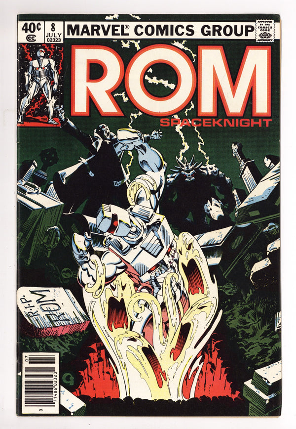 Rom Vol 1 8 Mid Grade (1980) Newsstand