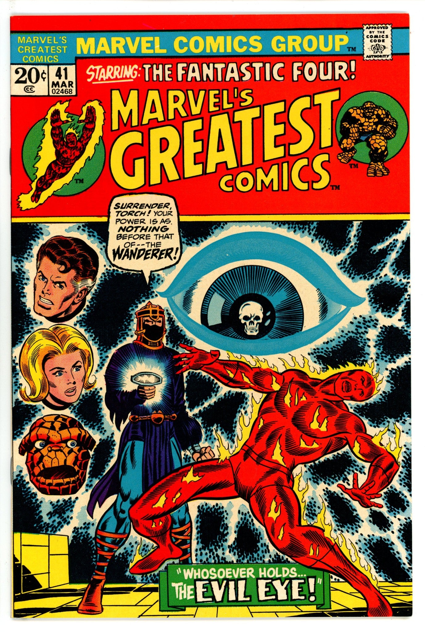 Marvel's Greatest Comics 41 NM- (1973)