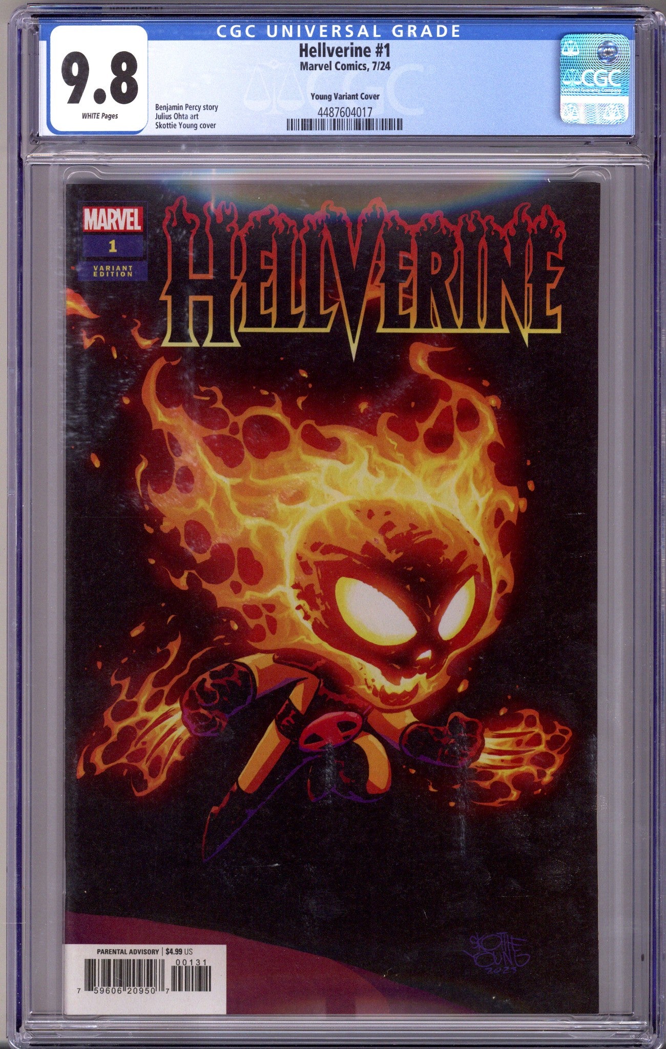Hellverine 1 CGC 9.8 (NM/M) (2024) Young Variant