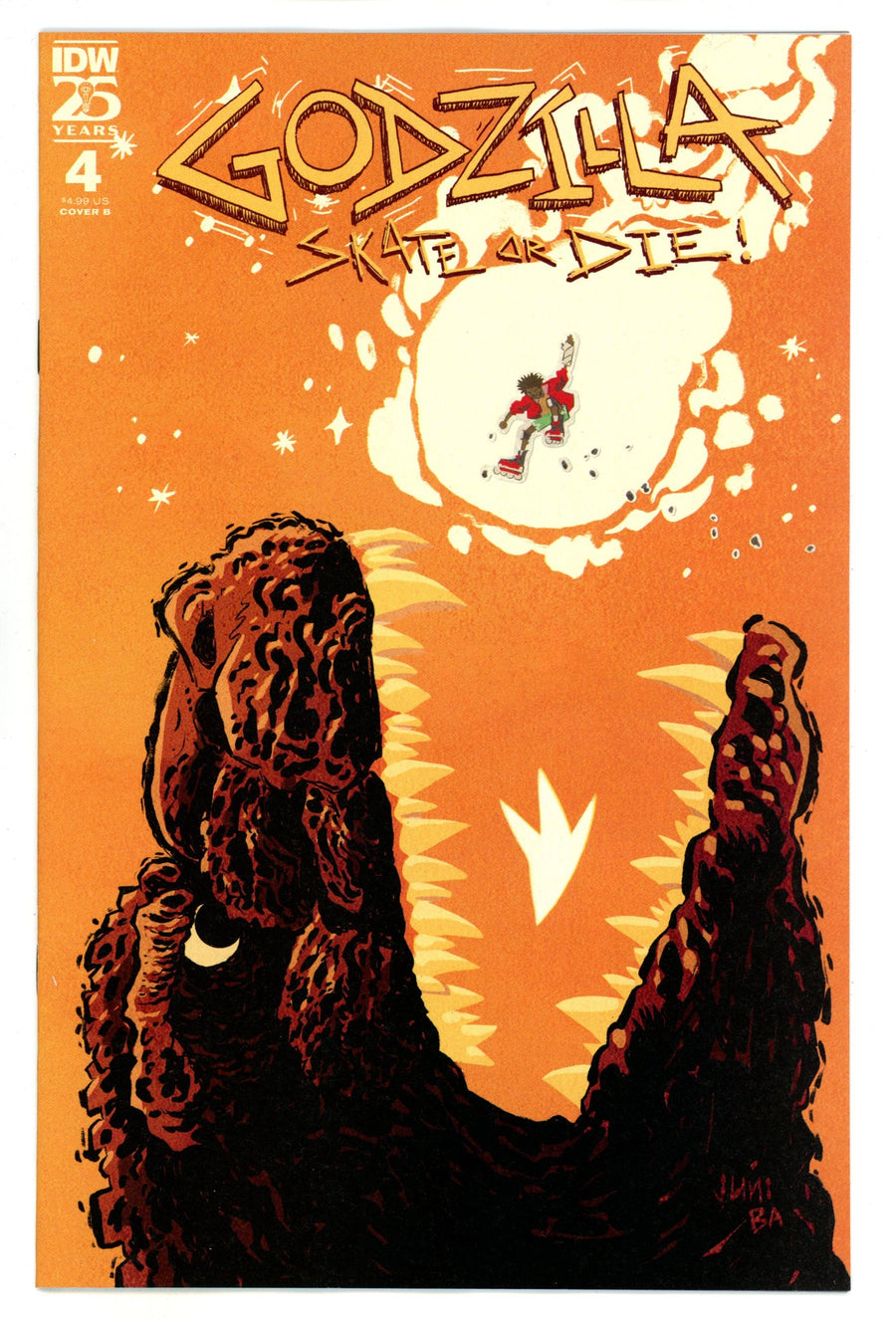 Godzilla: Skate Or Die 4 Ba Variant (2024)