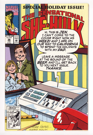 The Sensational She-Hulk 36 VF (8.0) (1992) 
