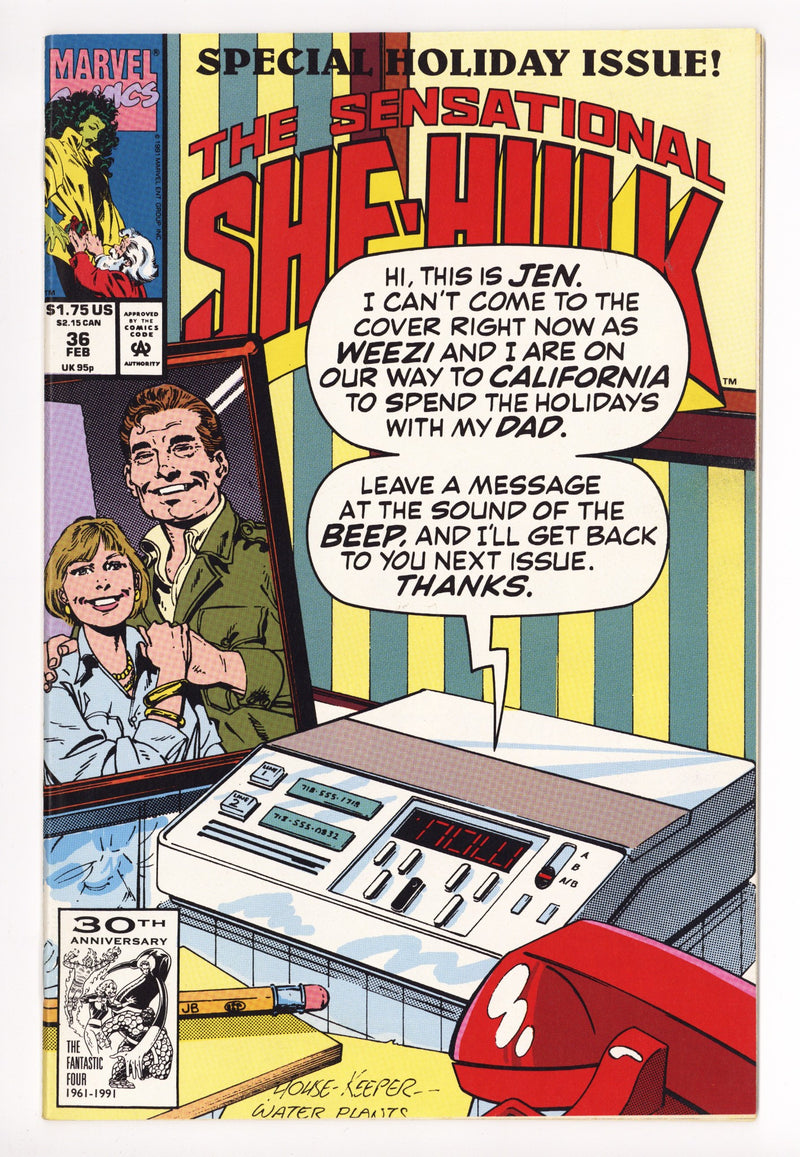 The Sensational She-Hulk 36 VF (8.0) (1992) 