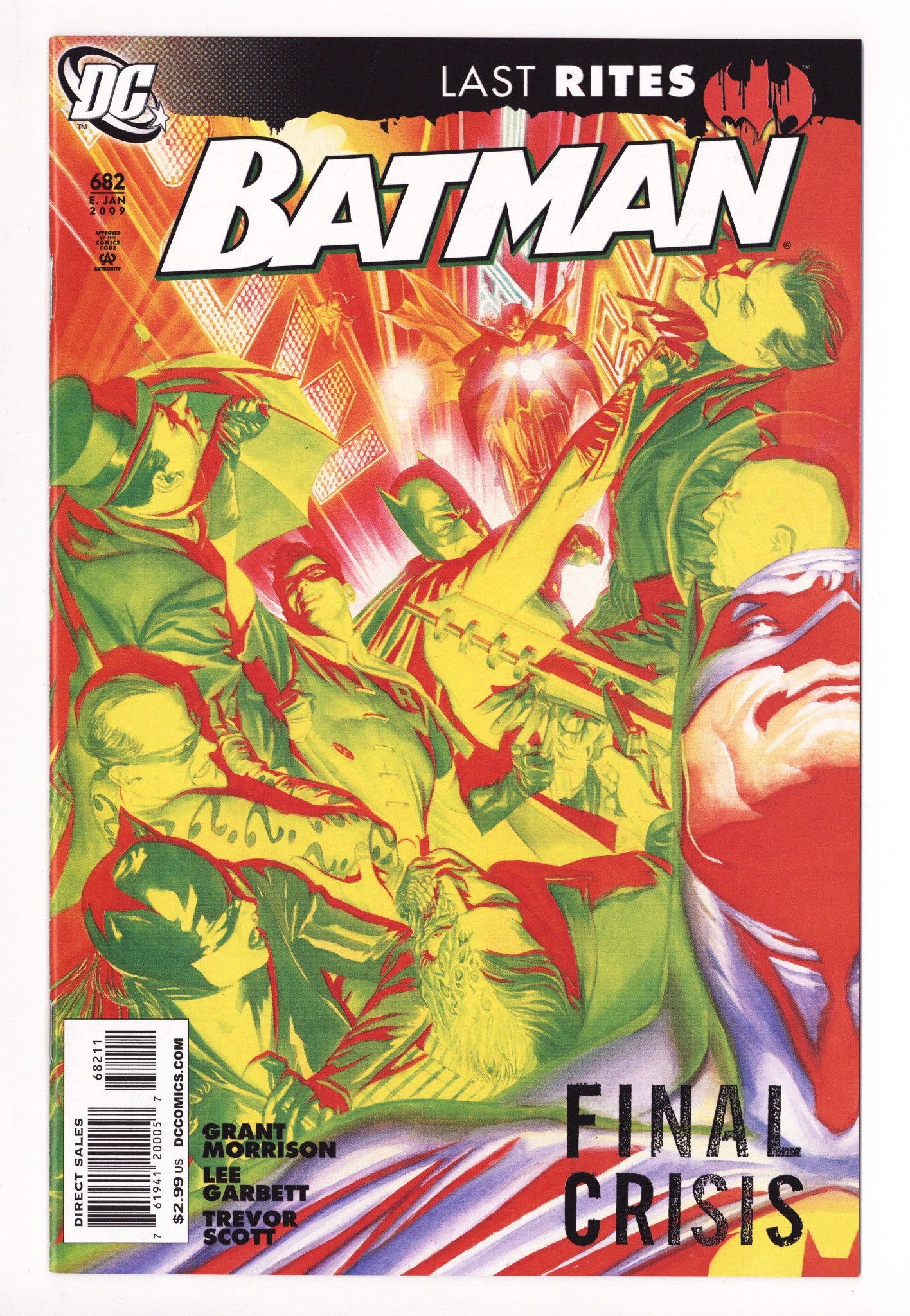 Batman Vol 1 682 High Grade (2009) 
