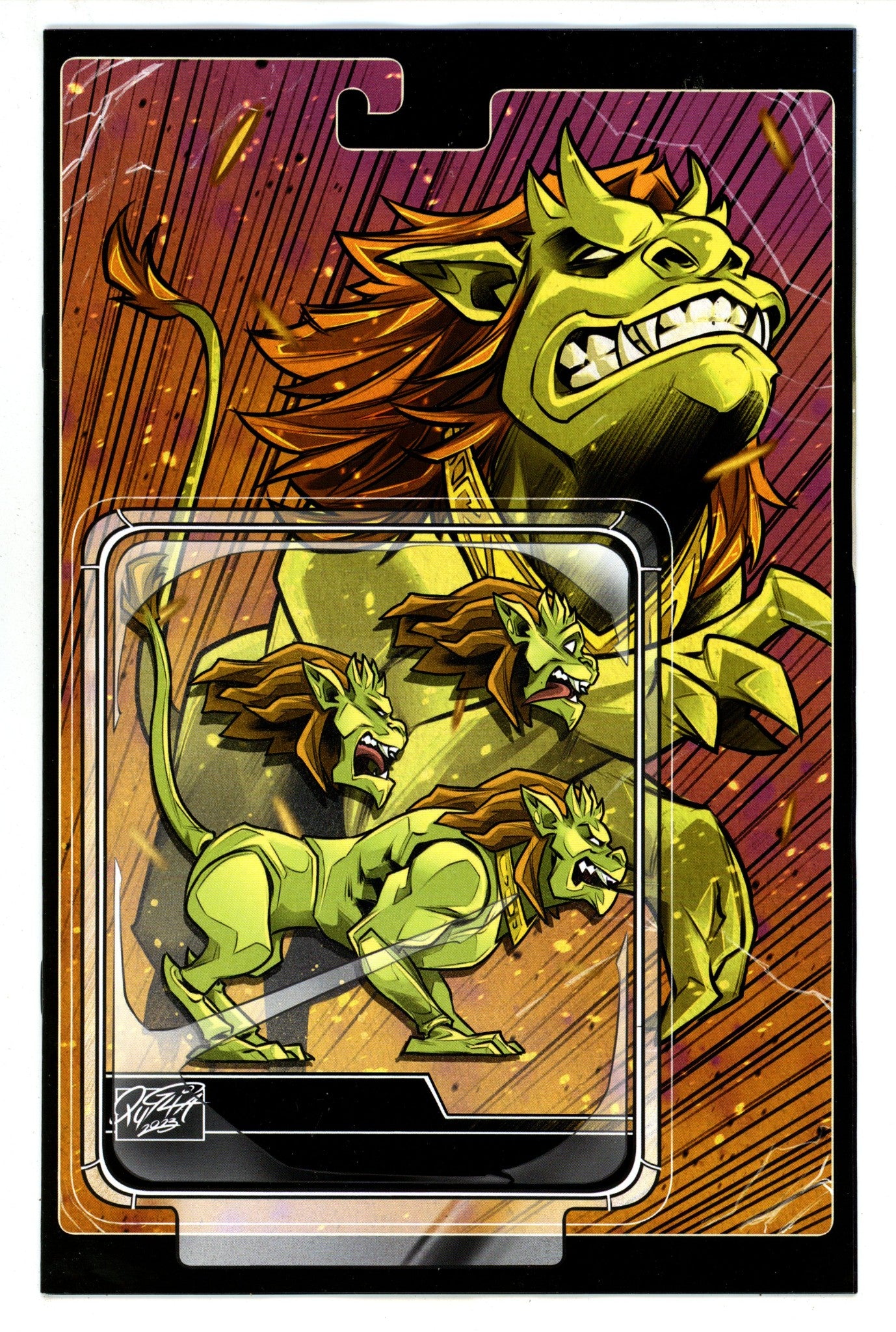 Gargoyles 12 Schoonover Action Figure Virgin Incentive Variant (2024)