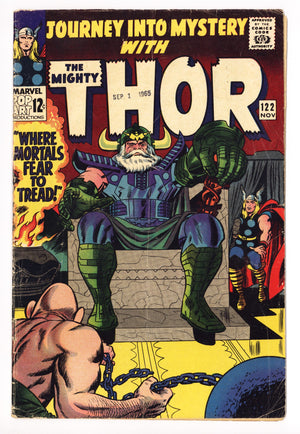 Journey into Mystery Vol 1 122 VG- (3.5) (1965) 