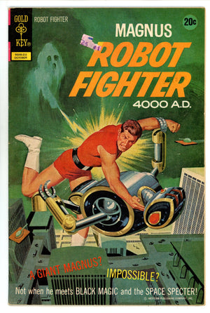 Magnus, Robot Fighter   33  FN- (5.5) 20¬¢ Variant  (1972)        
