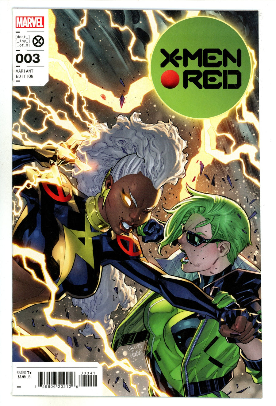 X-Men Red Vol 2 3 High Grade (2022) G√≥mez Variant 