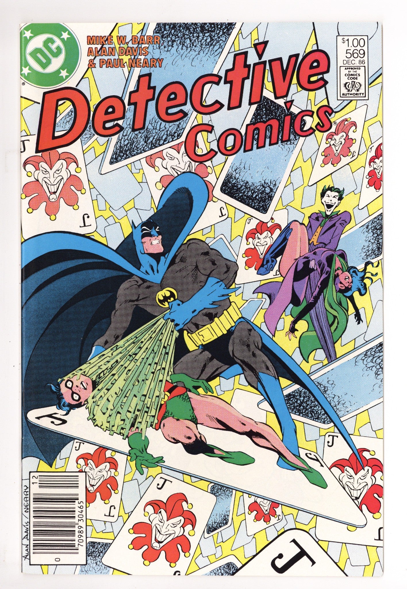 Detective Comics Vol 1 569 VF- (7.5) (1986) Canadian Price Variant 