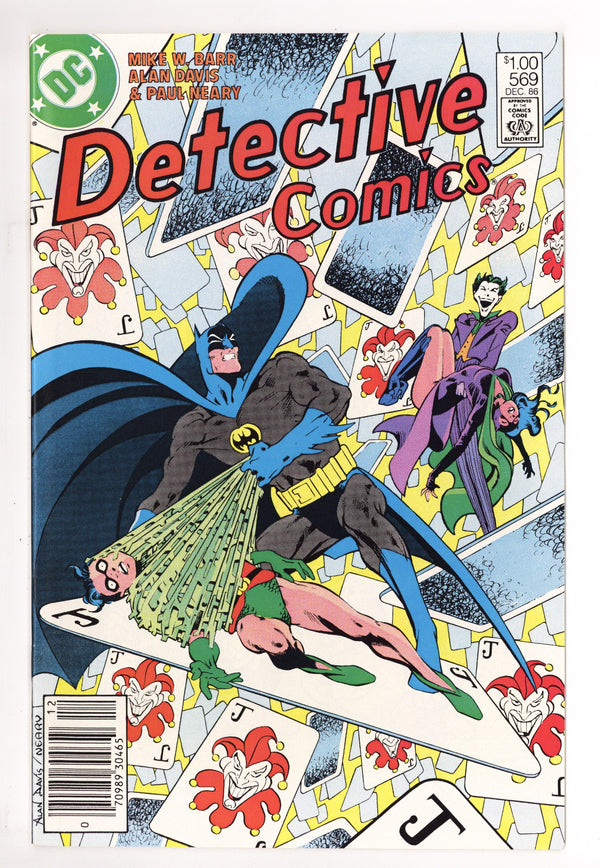 Detective Comics Vol 1 569 VF- (7.5) (1986) Canadian Price Variant