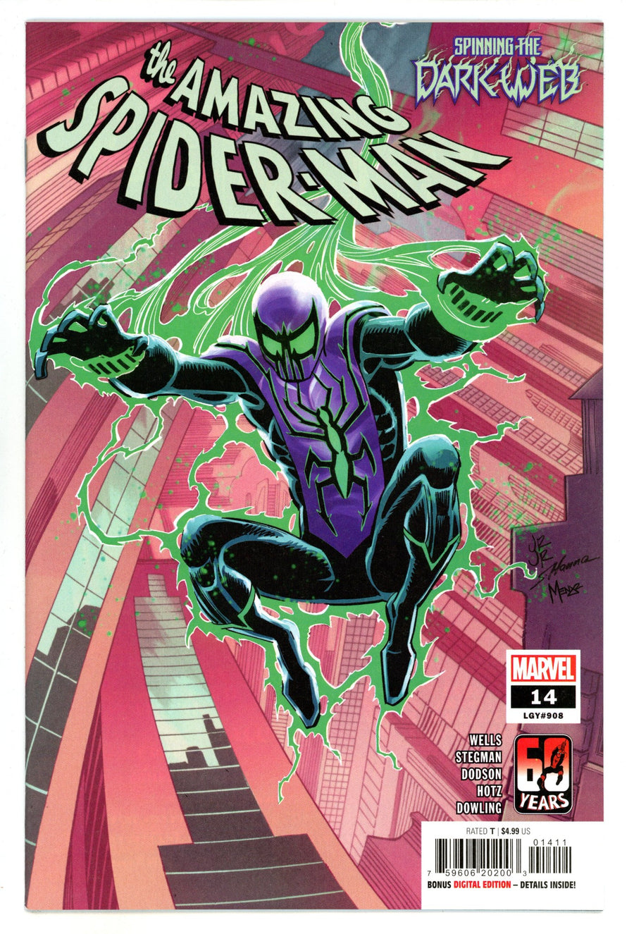 The Amazing Spider-Man Vol 6 14 (908)  High Grade  (2023)  