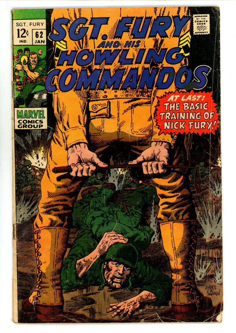 Sgt. Fury 62 VG- (3.5) (1969) 