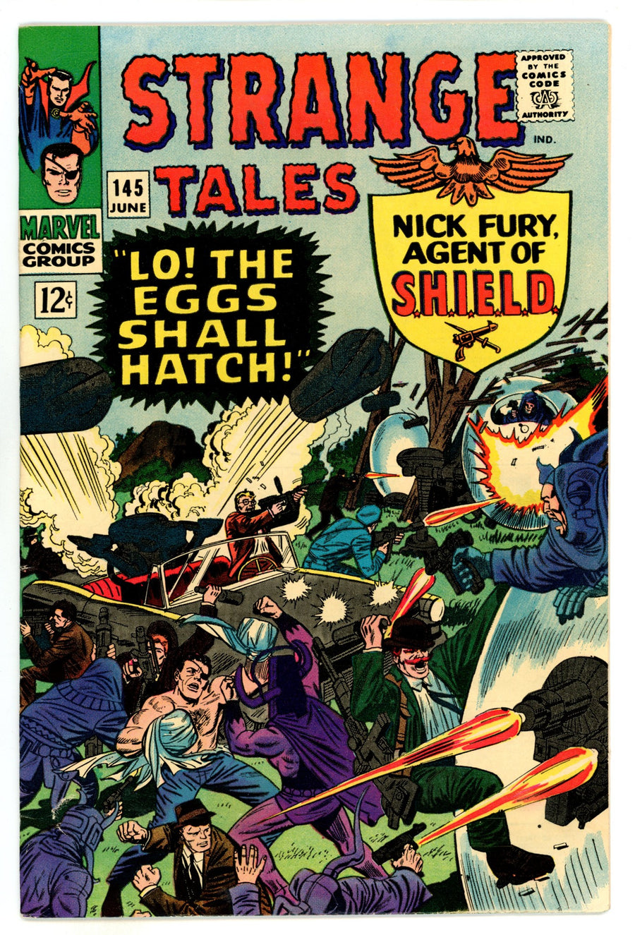 Strange Tales Vol 1 145  FN+ (6.5)  (1966)  
