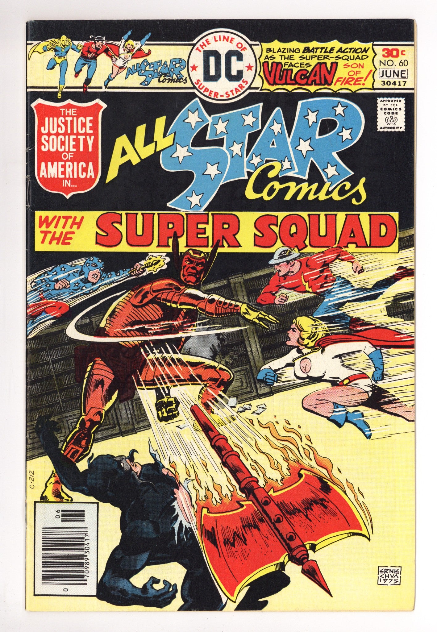 All-Star Comics Vol 1 60 FN (6.0) (1976) 