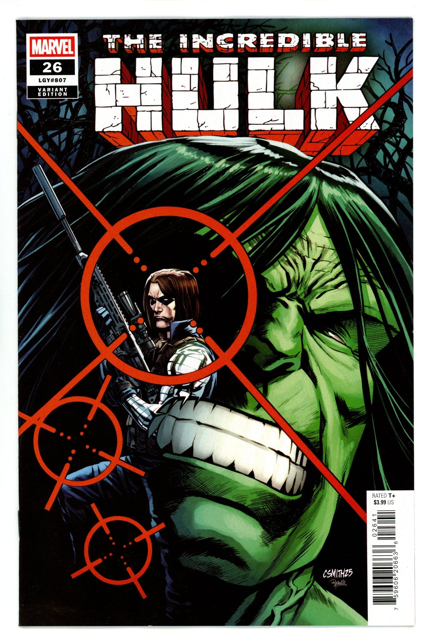 Incredible Hulk Vol 4 26 Smith Variant (2025)