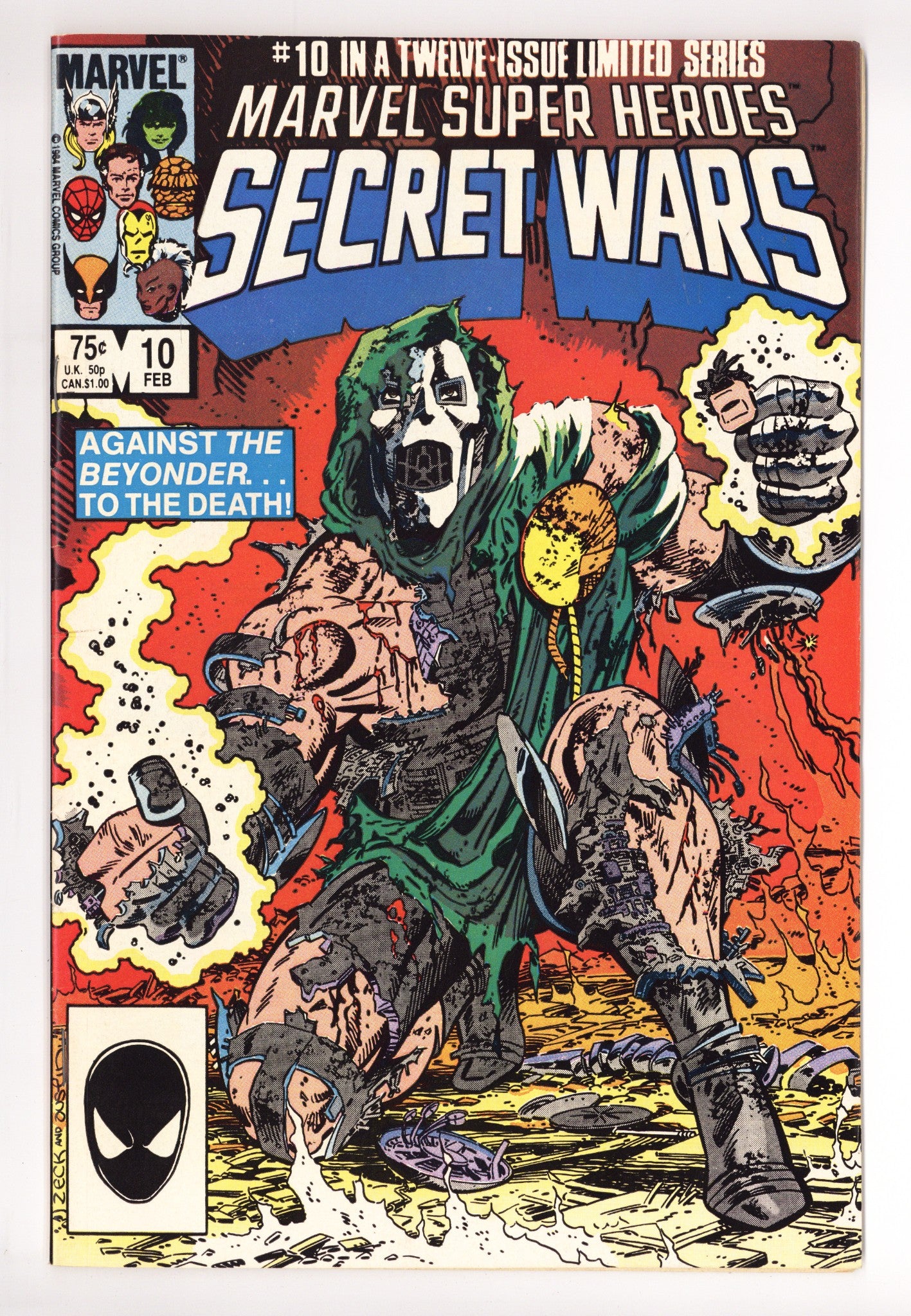 Marvel Super-Heroes Secret Wars 10 FN/VF (7.0) (1985) 