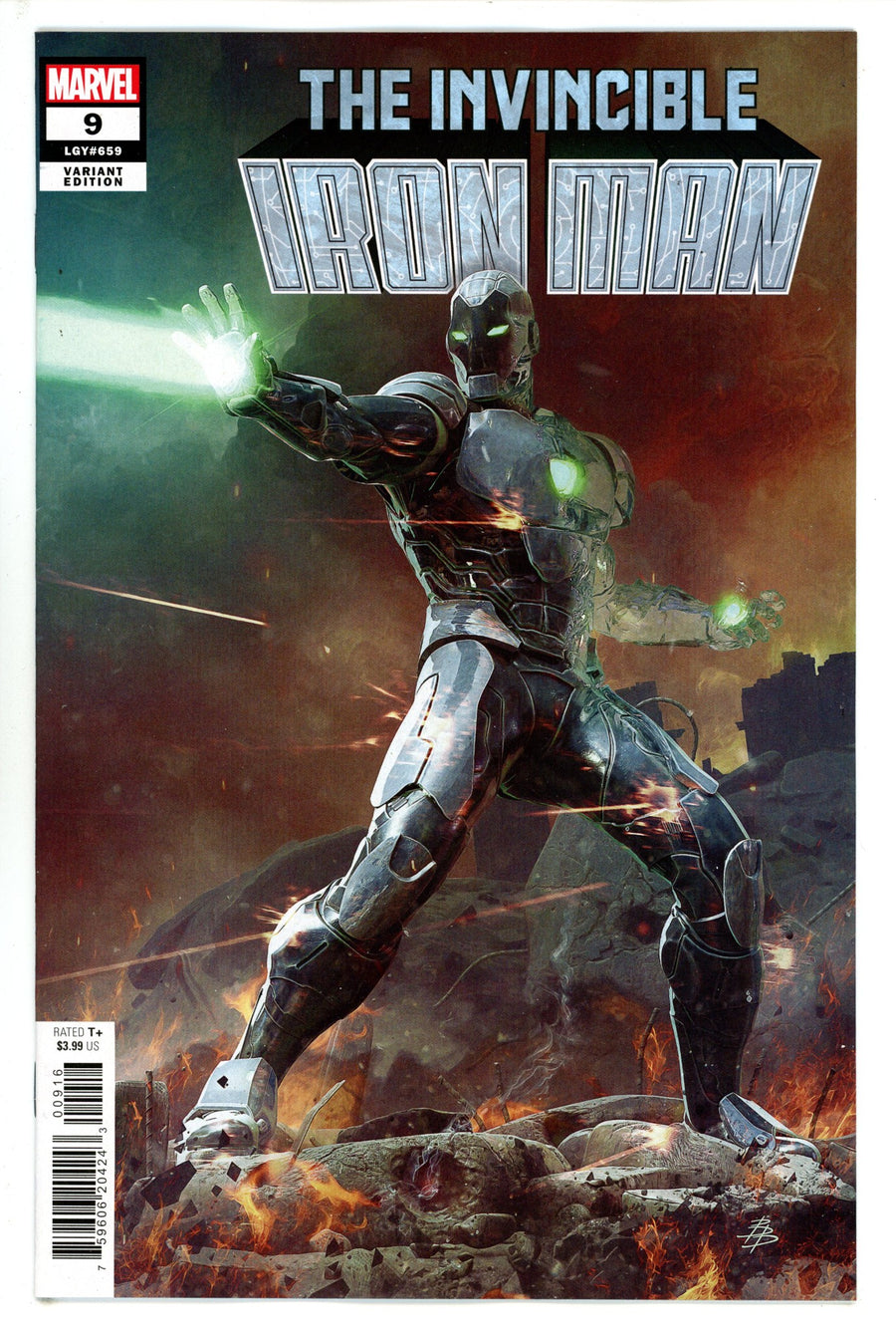 Invincible Iron Man Vol 4 9 Barends Incentive Variant NM- (2023)