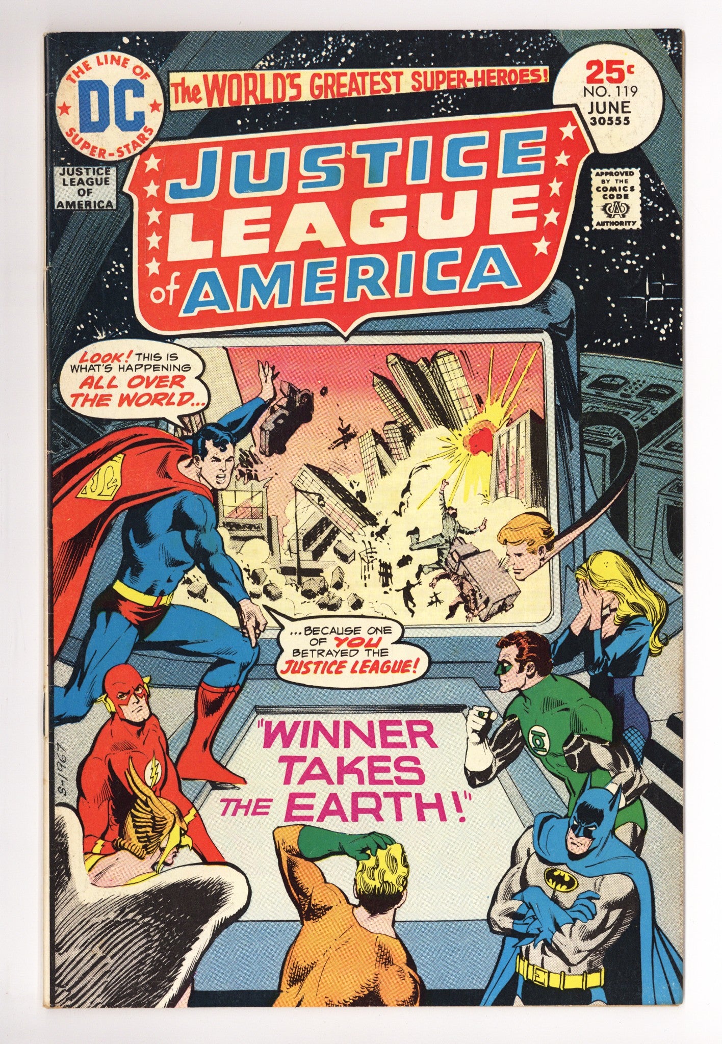 Justice League of America Vol 1 119 FN+ (6.5) (1975) 