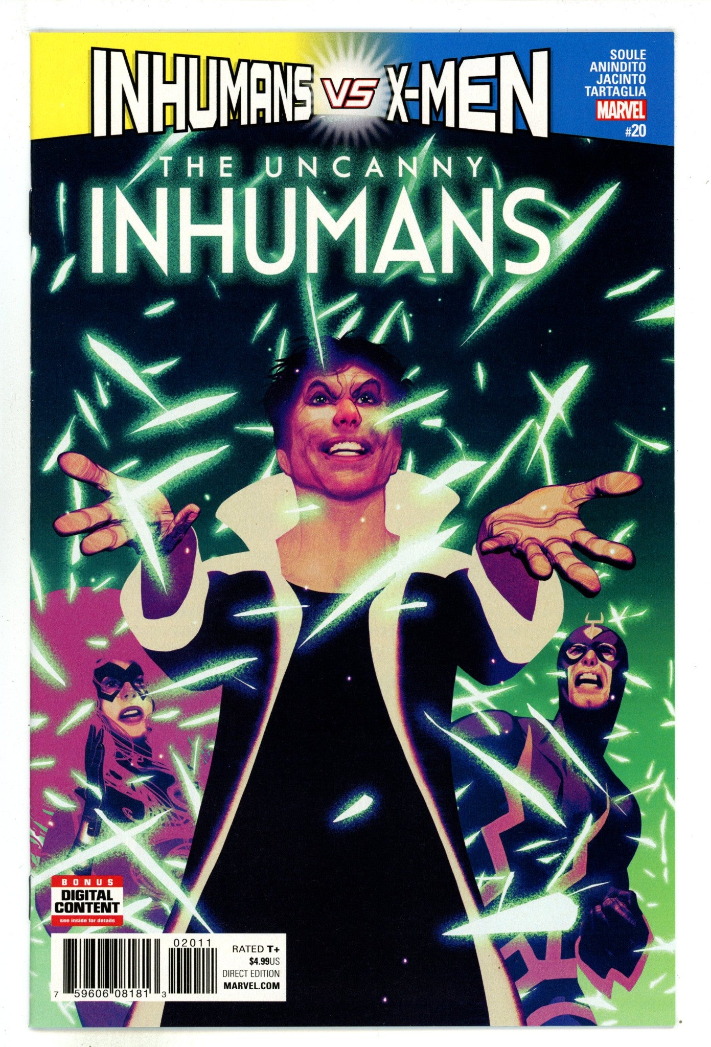 Uncanny Inhumans Vol 3 20 High Grade (2017) 