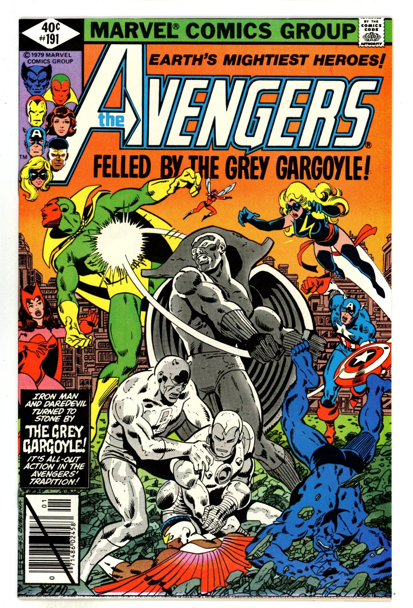The Avengers Vol 1 191  VF (8.0)   (1980)        