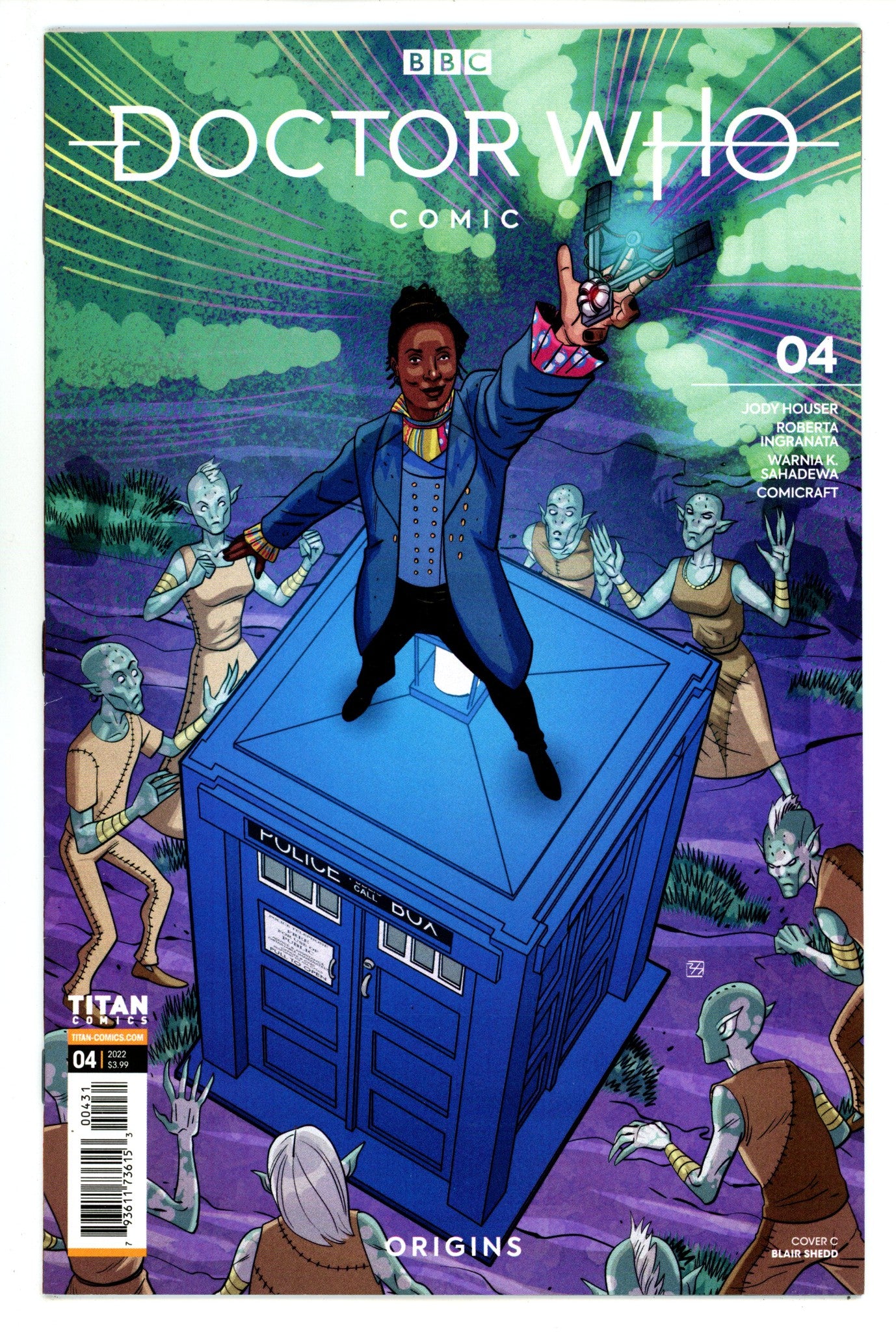 Doctor Who: Origins 4 High Grade (2022) Shedd Variant 