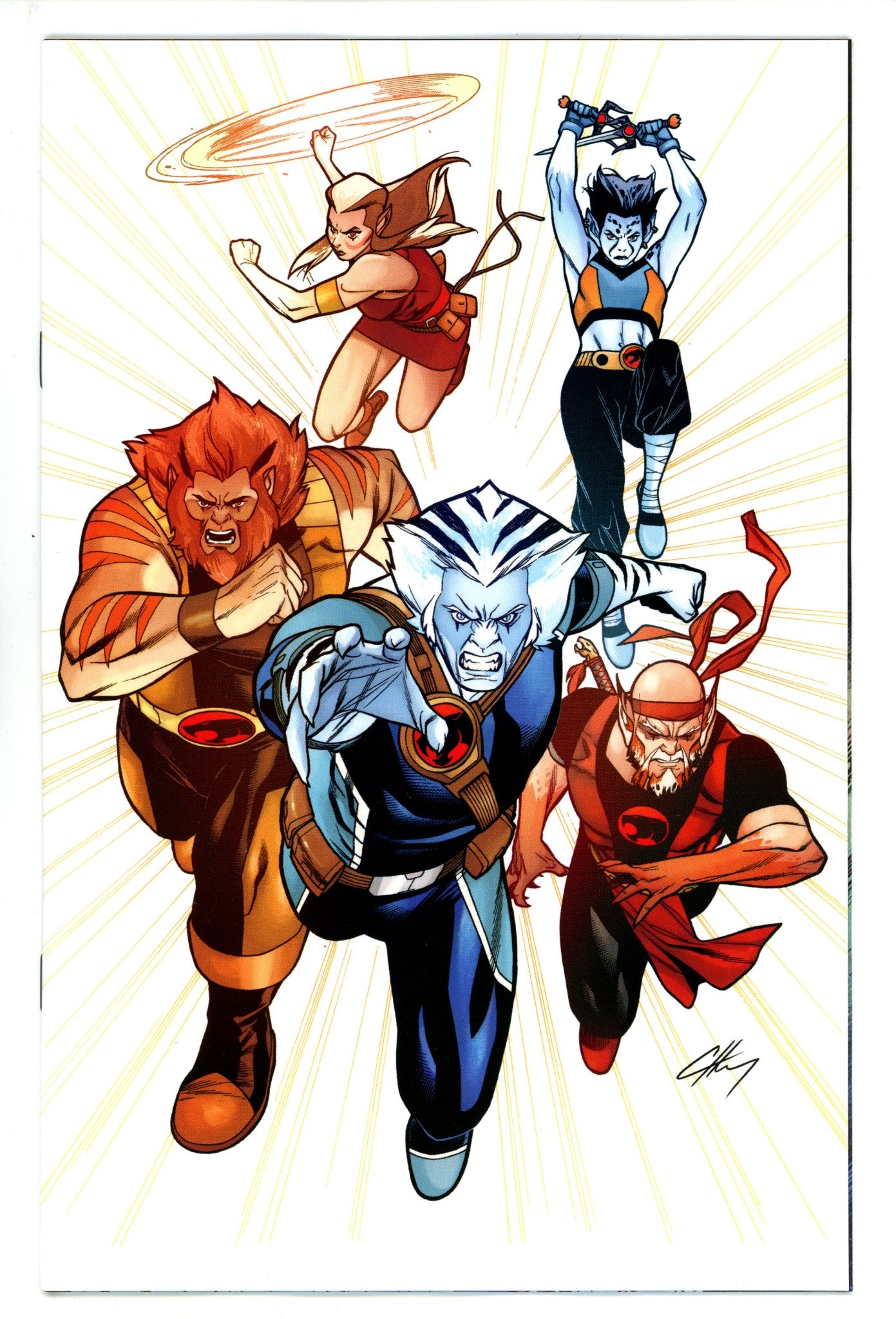 Thundercats Lost 1 Henry Virgin Incentive Variant NM (2025)