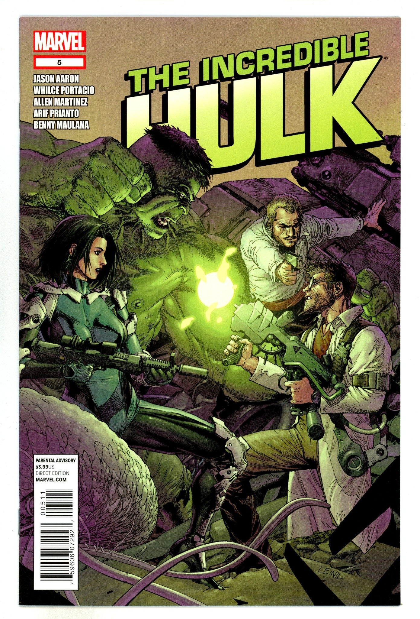 The Incredible Hulk Vol 3 5 High Grade (2012) 