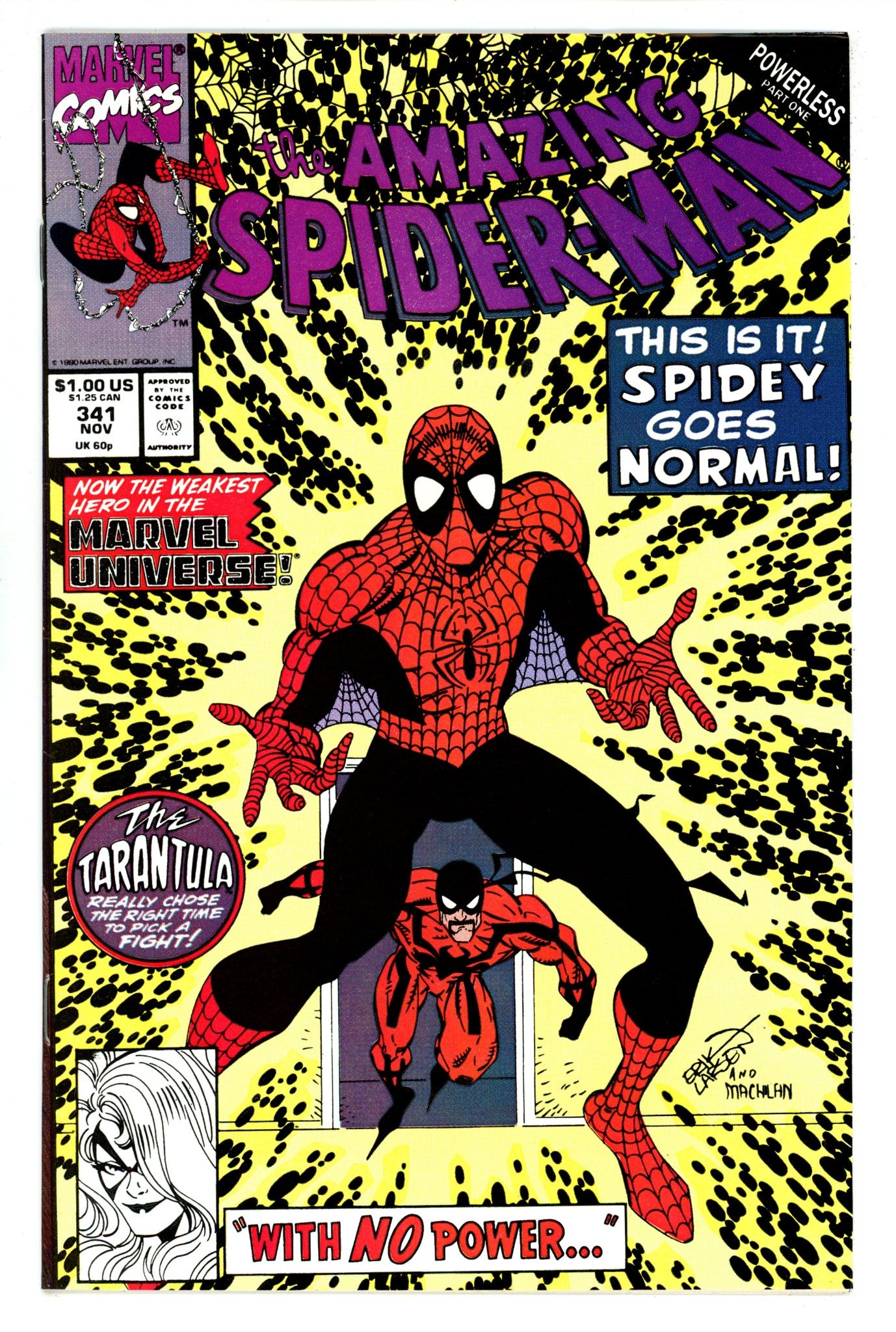 The Amazing Spider-Man Vol 1 341 FN/VF (7.0) (1990) 