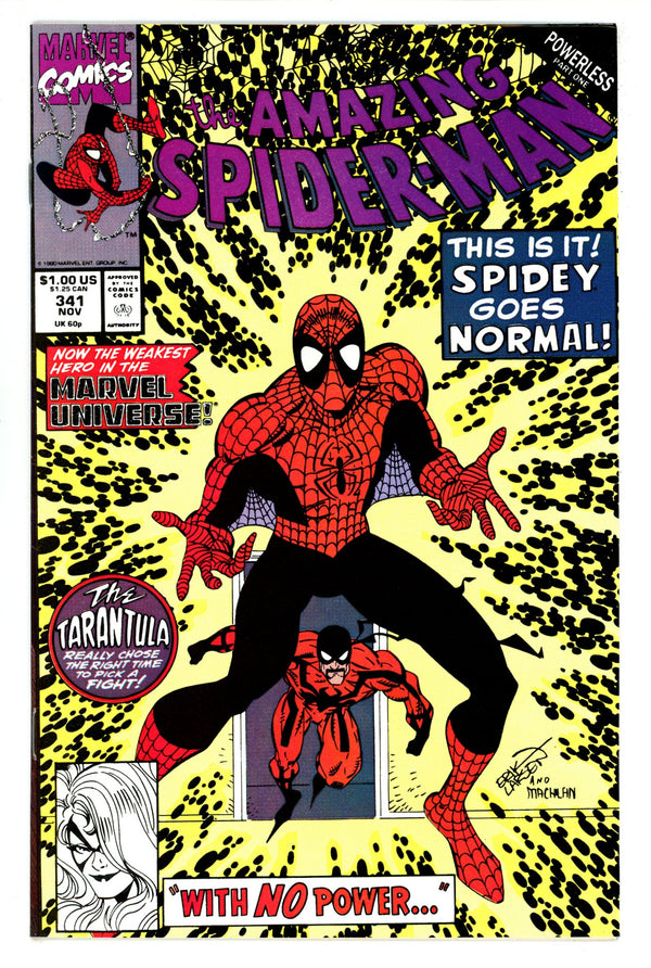 The Amazing Spider-Man Vol 1 341 FN/VF (7.0) (1990)