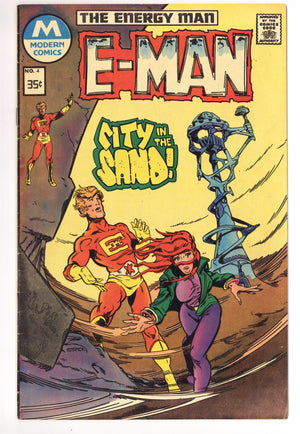 E-Man Vol 1 4 Low Grade (1978)