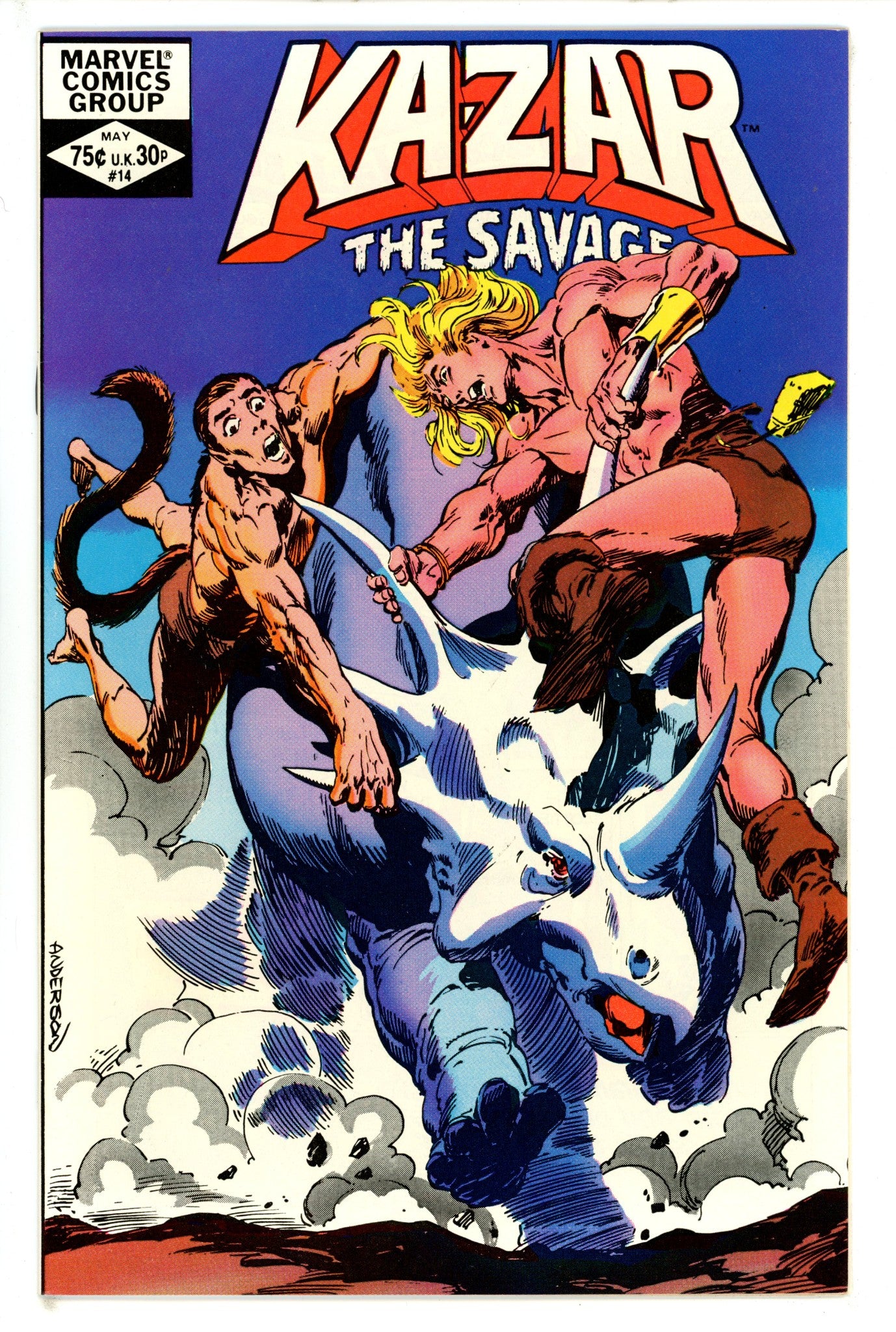 Ka-Zar the Savage Vol 3 14 (1982)