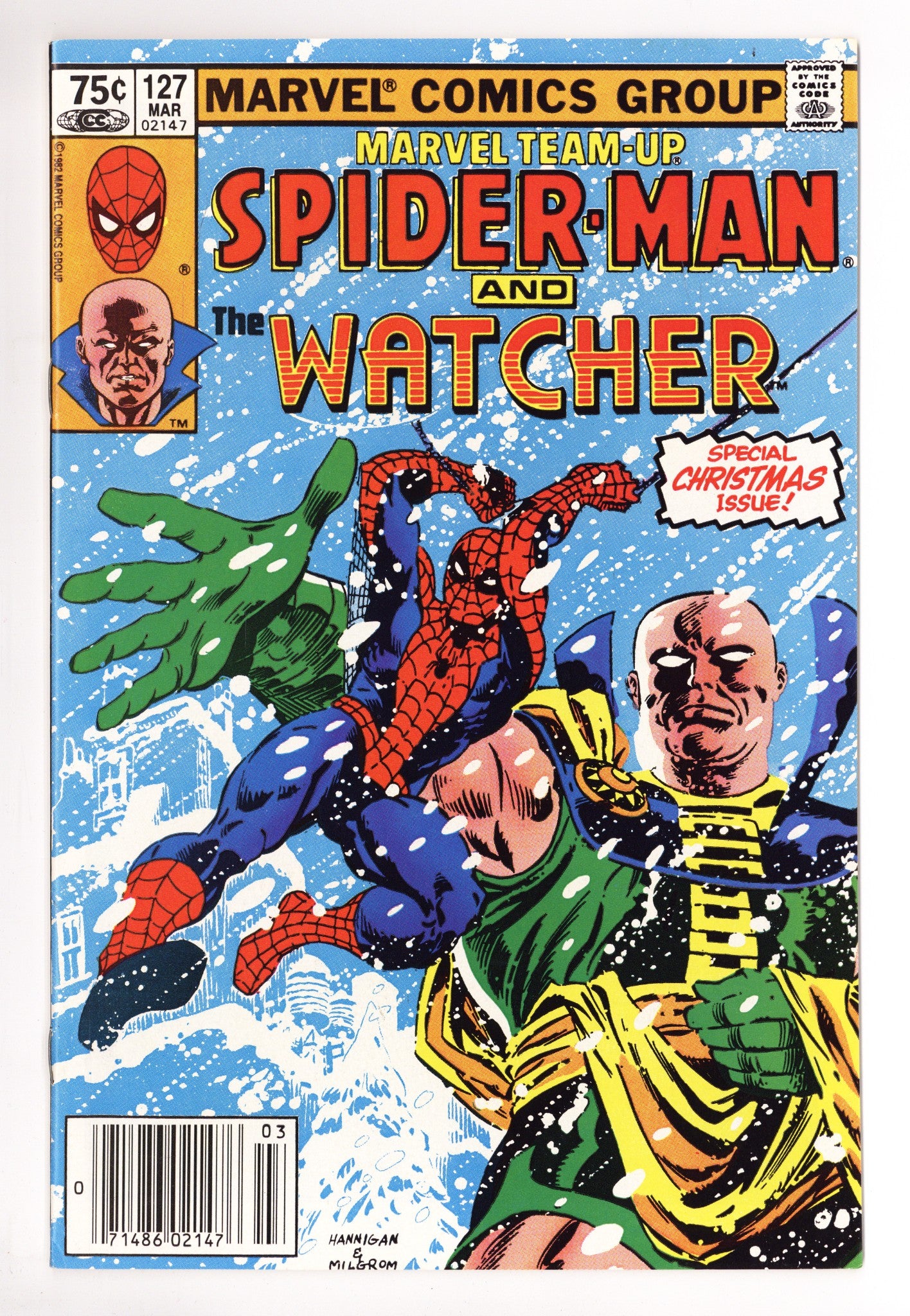 Marvel Team-Up Vol 1 127 VF+ (8.5) (1983) Canadian Price Variant 