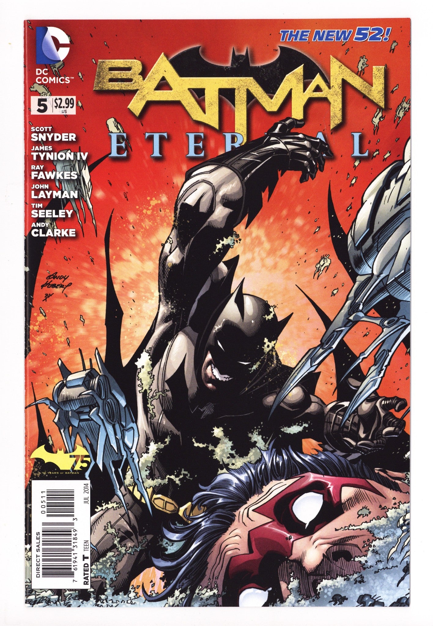 Batman Eternal 5 High Grade (2014) 