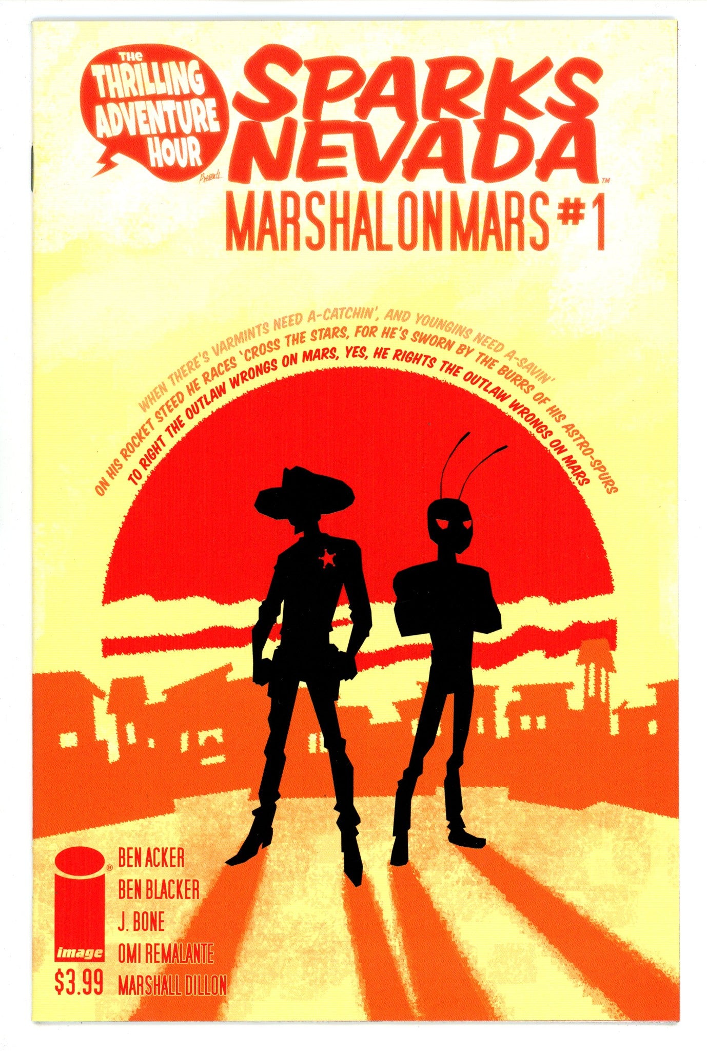 The Thrilling Adventure Hour Presents: Sparks Nevada, Marshal On Mars 1 High Grade (2015) 