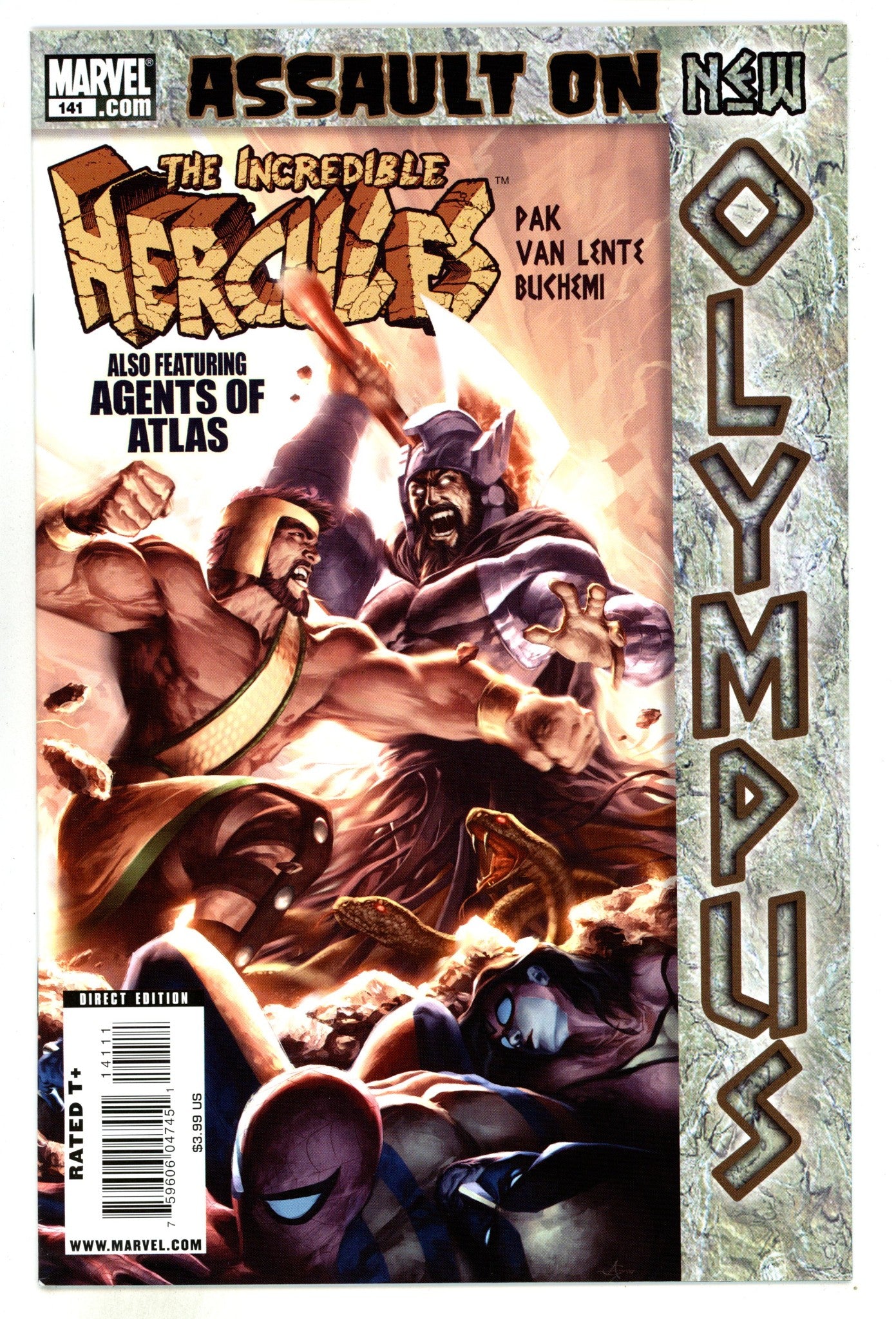 Incredible Hercules 141 High Grade (2010) 