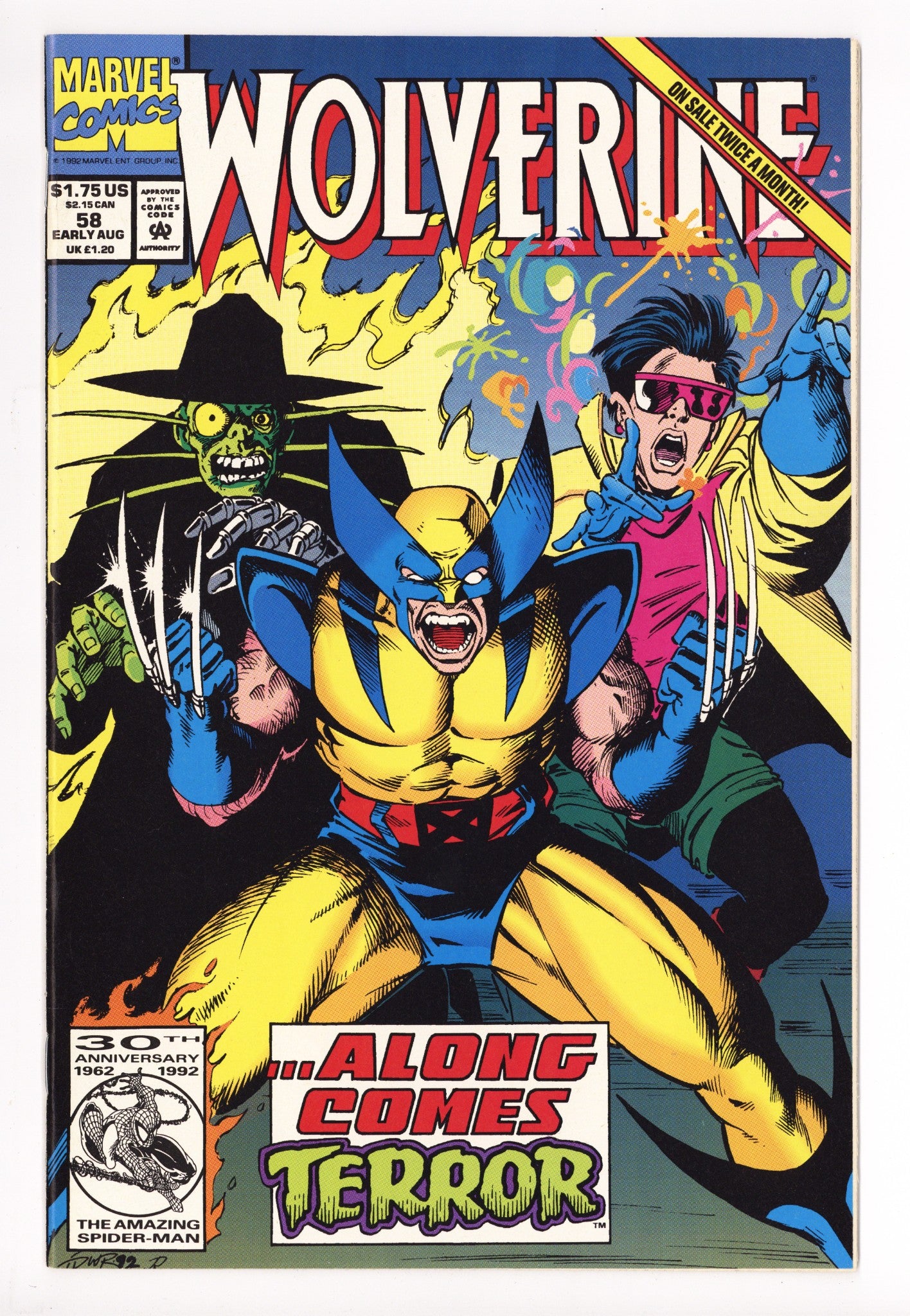 Wolverine Vol 2 58 High Grade (1992) 