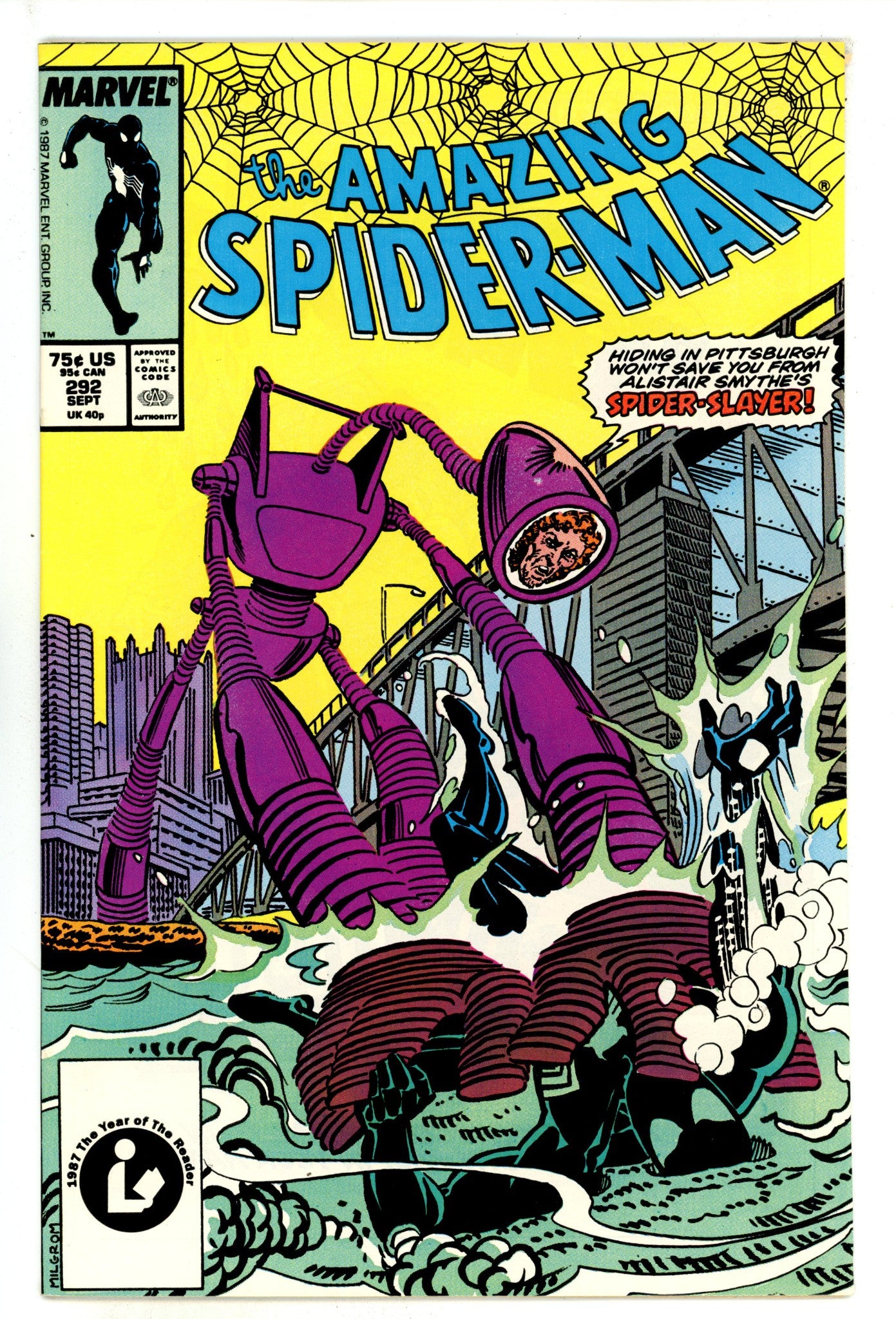 The Amazing Spider-Man Vol 1 292 VF/NM (9.0) (1987) 
