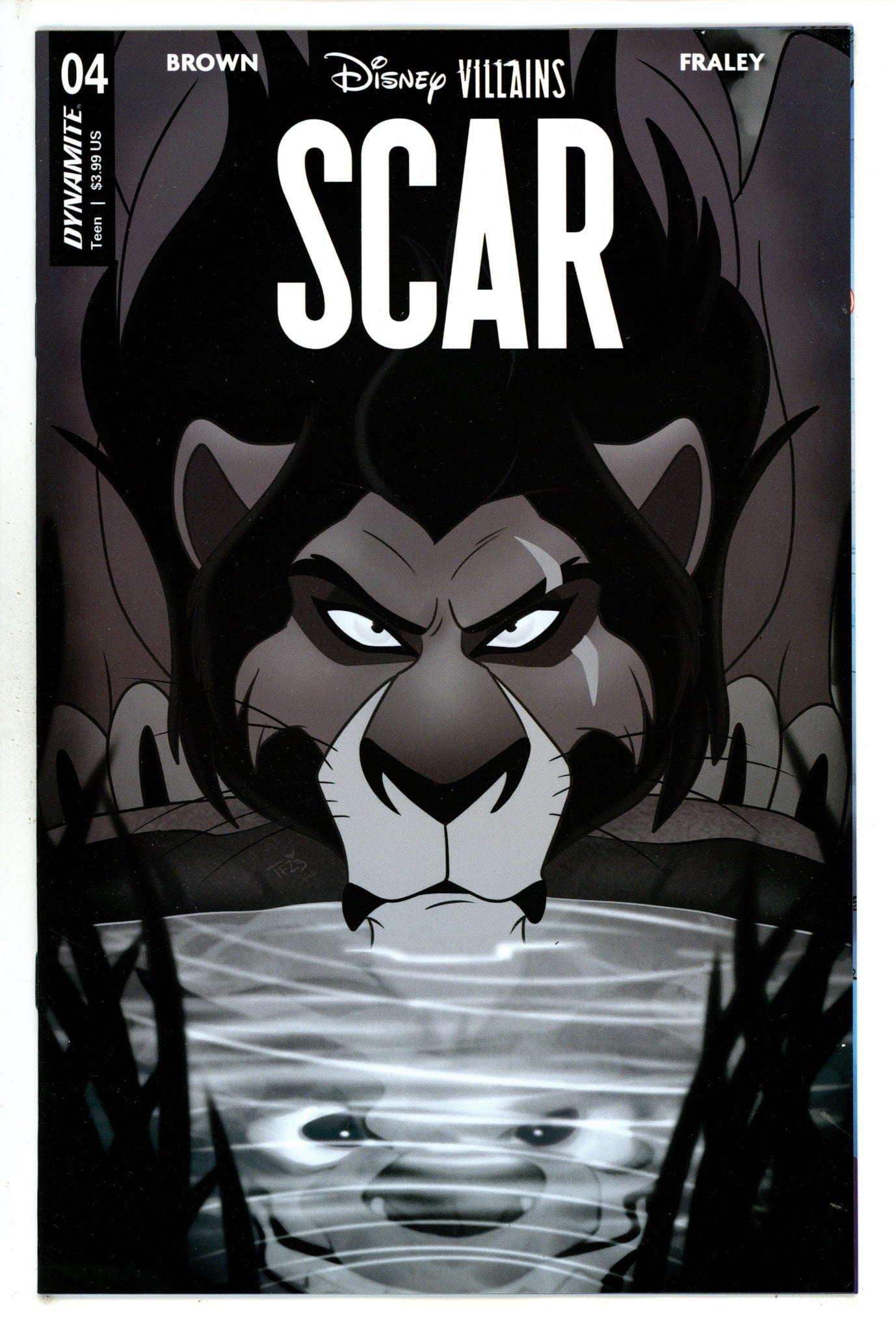 Disney Villains Scar 4 Forstner B&W Incentive Variant (2023)