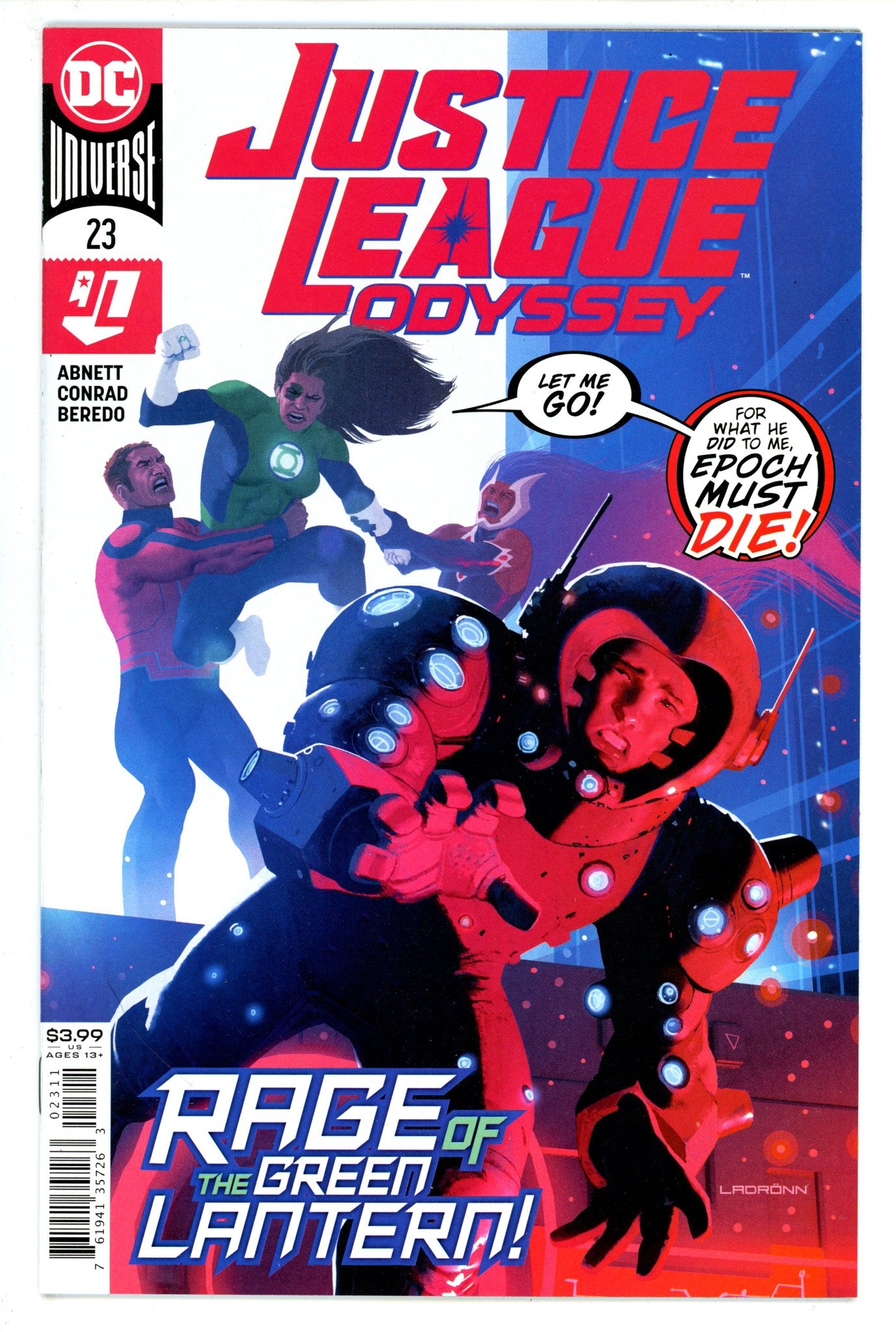 Justice League Odyssey 23 High Grade (2020) 