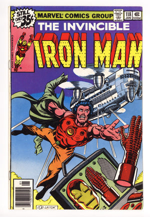 Iron Man Vol 1 118 VG (4.0) (1979) Signed x1 1st Page John Byrne 