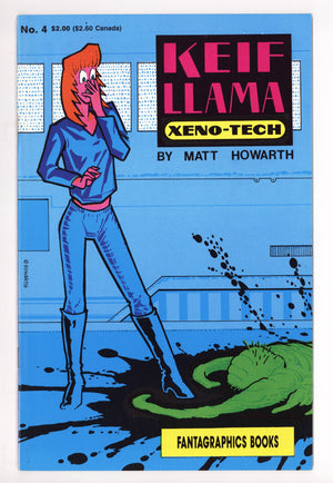 Keif Llama -- Xeno-Tech Vol 1 4 High Grade (1988)