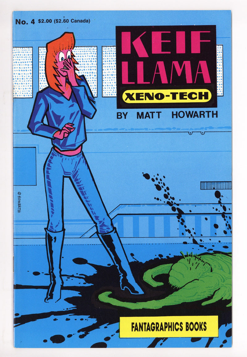 Keif Llama -- Xeno-Tech Vol 1 4 High Grade (1988) 