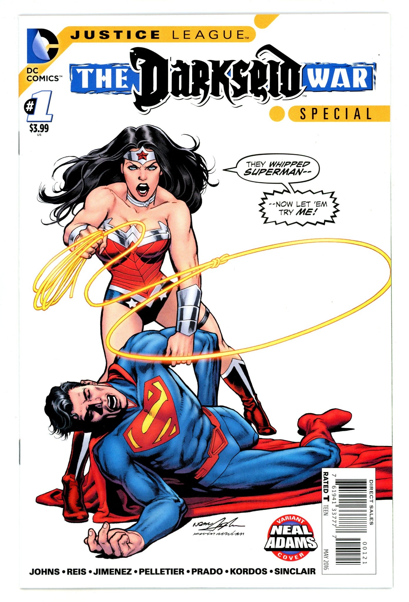 Justice League Darkseid War Special 1 High Grade (2016) Adams Variant 