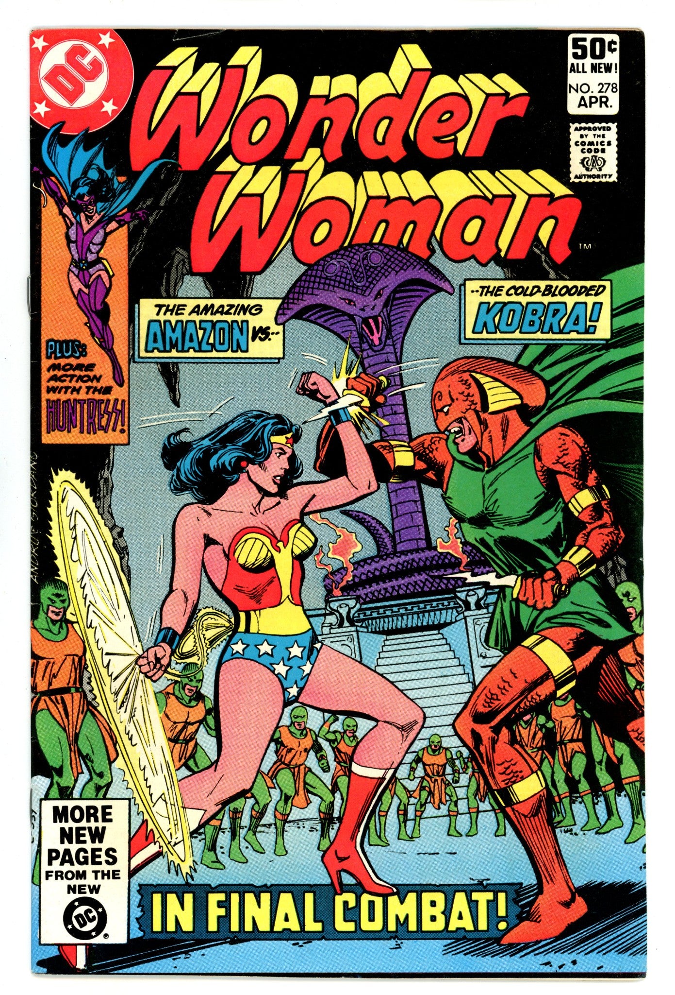 Wonder Woman Vol 1 278 Mid Grade (1981) 